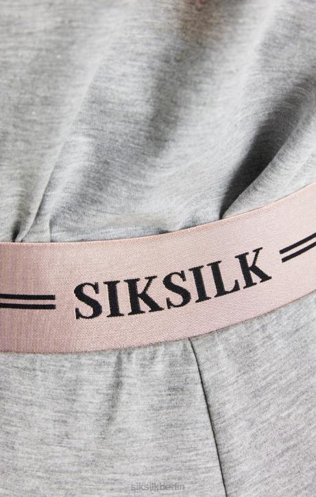 Frauen SikSilk Grau melierte Trainingshose Bekleidung J0NL186