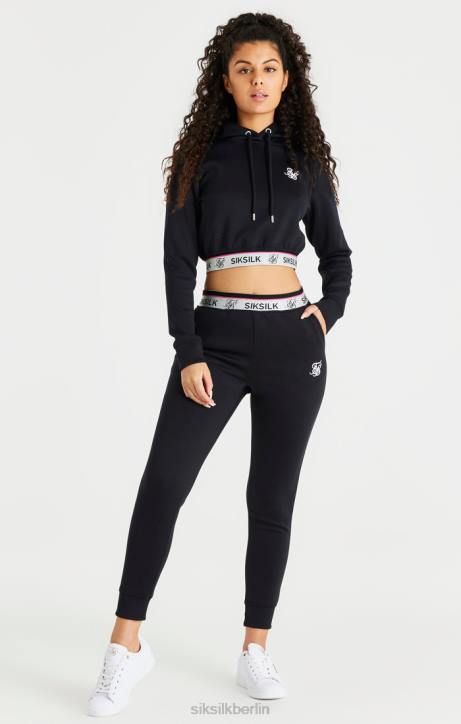 Frauen SikSilk schwarze Trainingshose Bekleidung J0NL185