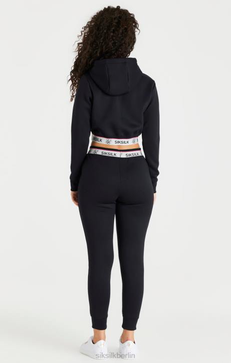Frauen SikSilk schwarze Trainingshose Bekleidung J0NL185