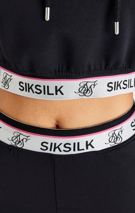 Frauen SikSilk schwarze Trainingshose Bekleidung J0NL185