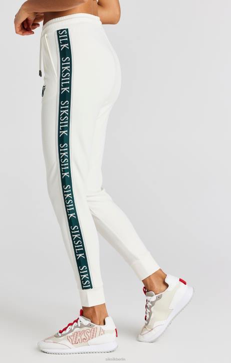 Frauen SikSilk Ecrufarbene Trainingshose mit Band Bekleidung J0NL161