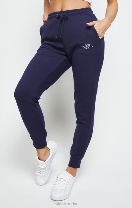 Frauen SikSilk Essential Jogginghose in Marineblau Bekleidung J0NL165