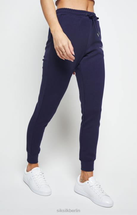 Frauen SikSilk Essential Jogginghose in Marineblau Bekleidung J0NL165