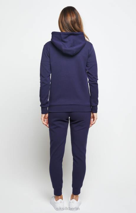 Frauen SikSilk Essential Jogginghose in Marineblau Bekleidung J0NL165