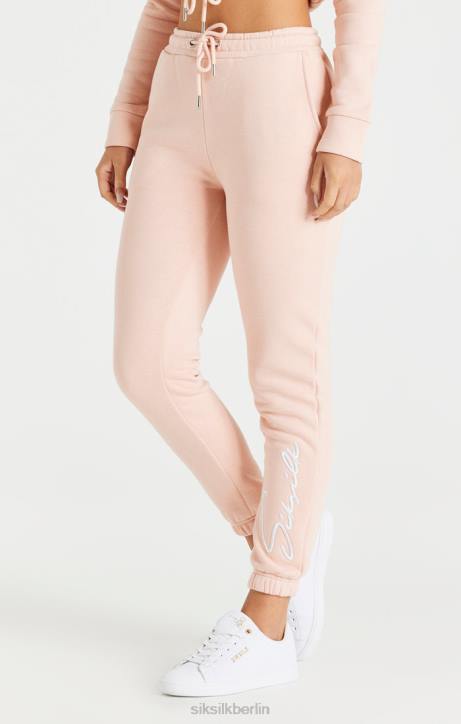 Frauen SikSilk Rosa Essential-Jogginghose Bekleidung J0NL167