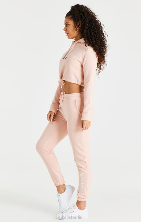 Frauen SikSilk Rosa Essential-Jogginghose Bekleidung J0NL167