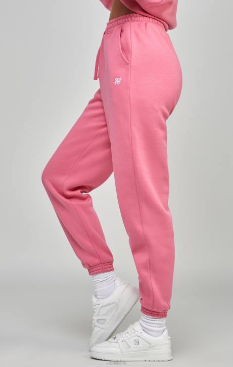 Frauen SikSilk Rosa Essential-Jogginghose Bekleidung J0NL175