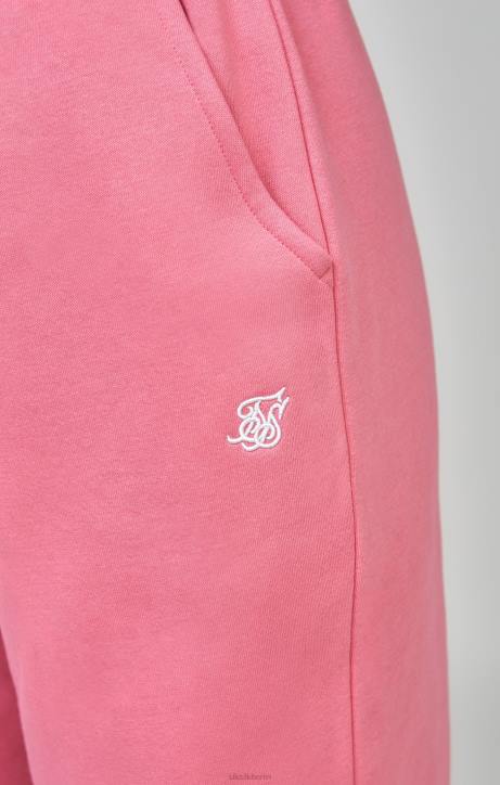 Frauen SikSilk Rosa Essential-Jogginghose Bekleidung J0NL175