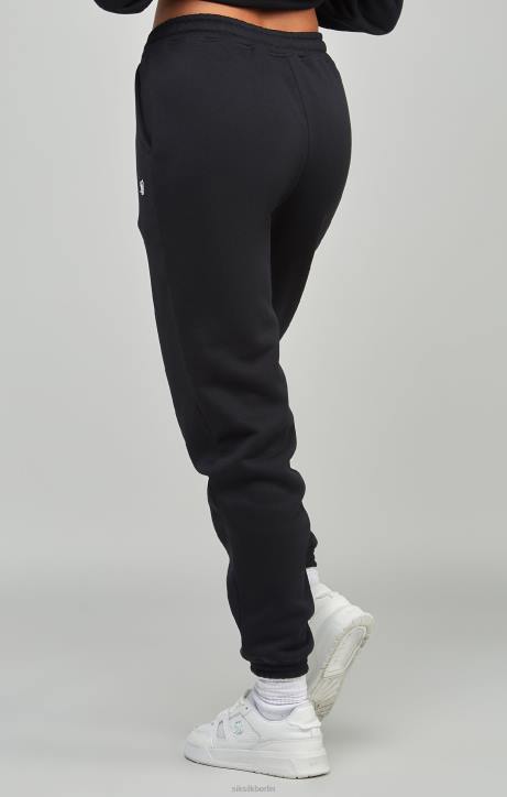 Frauen SikSilk Schwarzer Essential-Jogger Bekleidung J0NL177