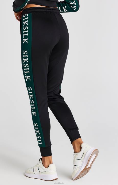 Frauen SikSilk schwarze Trainingshose Bekleidung J0NL156