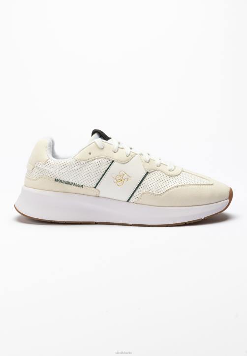 Frauen SikSilk Ecru-Wira-Racer-Trainer Schuhwerk J0NL251