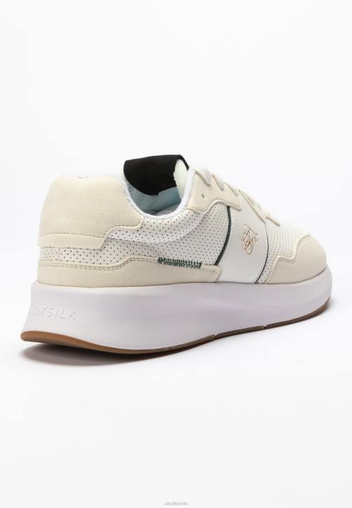 Frauen SikSilk Ecru-Wira-Racer-Trainer Schuhwerk J0NL251