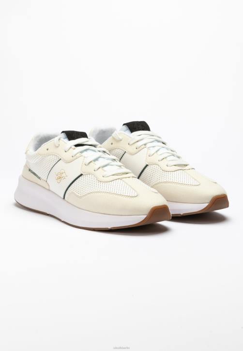 Frauen SikSilk Ecru-Wira-Racer-Trainer Schuhwerk J0NL251