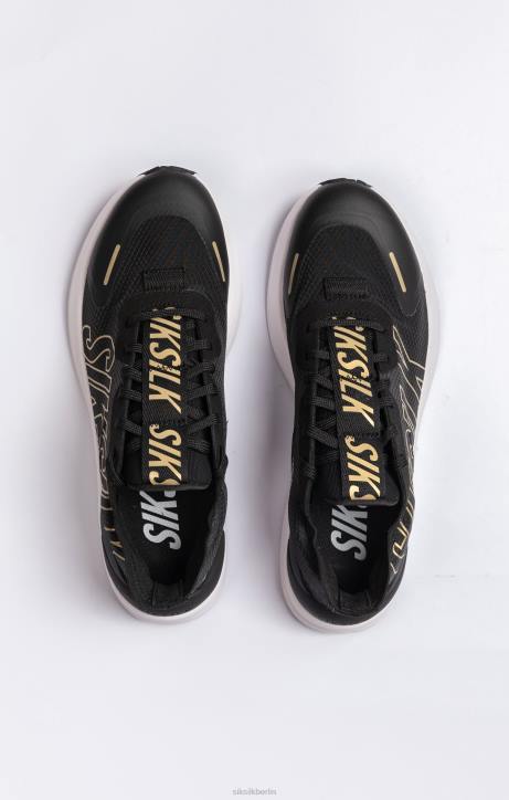 Frauen SikSilk Schwarzer Mako-Performance-Lauftrainer Schuhwerk J0NL258