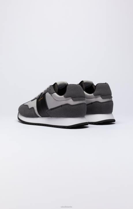 Frauen SikSilk Schwarzer Retro-Lauftrainer Schuhwerk J0NL273