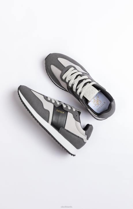 Frauen SikSilk Schwarzer Retro-Lauftrainer Schuhwerk J0NL273