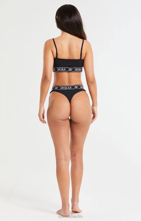 Frauen SikSilk Bralette mit schwarzen Trägern Bekleidung J0NL220