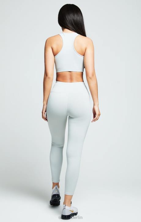 Frauen SikSilk Graues Essential-Fitness-Bralette Bekleidung J0NL213