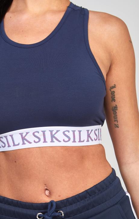 Frauen SikSilk Marineblaues Band-Bralette Bekleidung J0NL54
