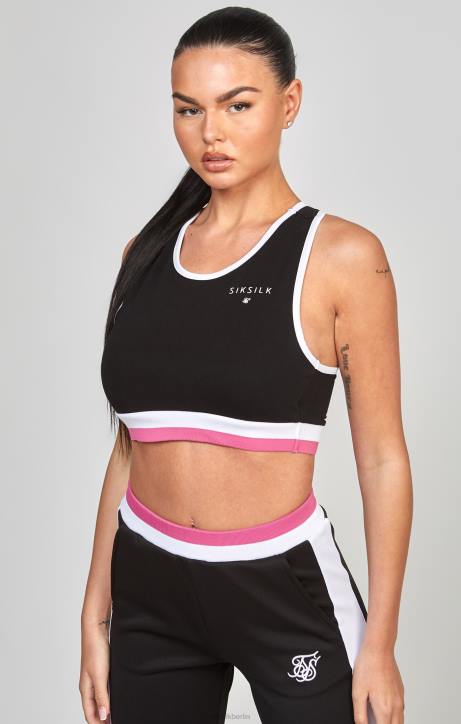 Frauen SikSilk schwarzes Retro-Bralette Bekleidung J0NL205