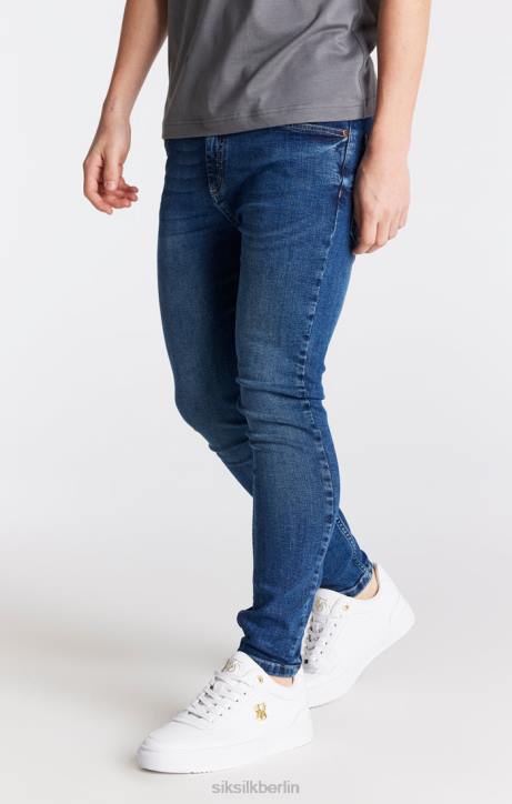 Jungen SikSilk Essential Midstone Skinny-Denim-Jeans Bekleidung J0NL308