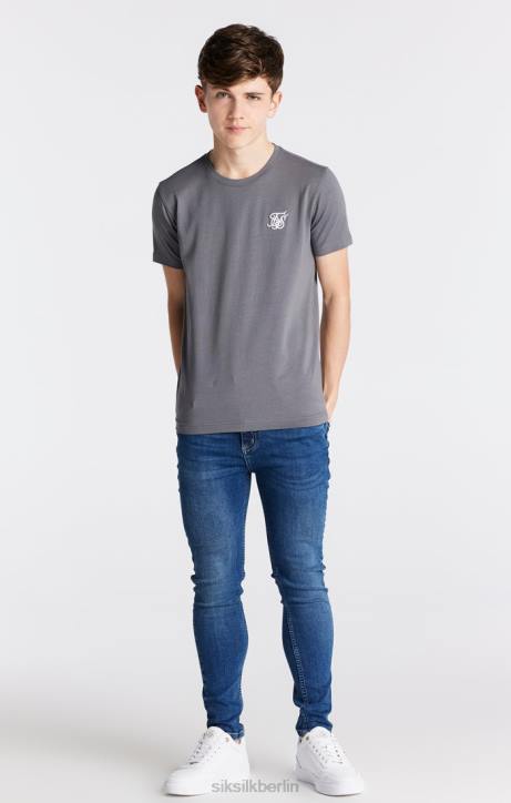 Jungen SikSilk Essential Midstone Skinny-Denim-Jeans Bekleidung J0NL308
