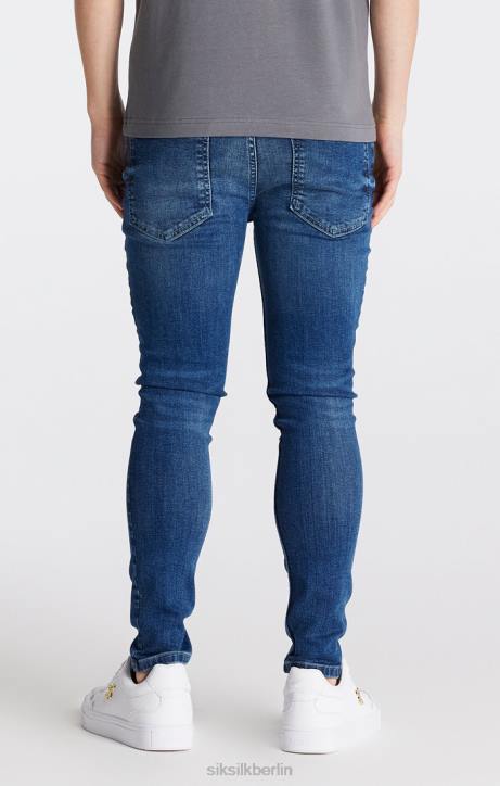 Jungen SikSilk Essential Midstone Skinny-Denim-Jeans Bekleidung J0NL308