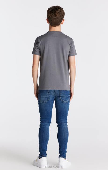 Jungen SikSilk Essential Midstone Skinny-Denim-Jeans Bekleidung J0NL308