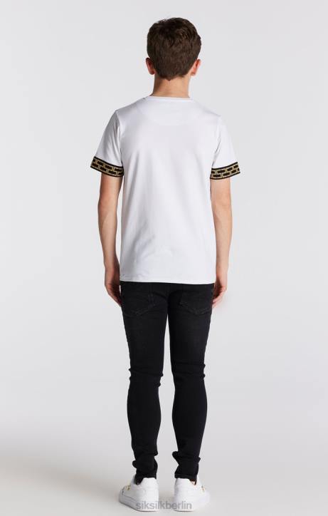 Jungen SikSilk Schwarze, essentielle Skinny-Denim-Jeans Bekleidung J0NL307