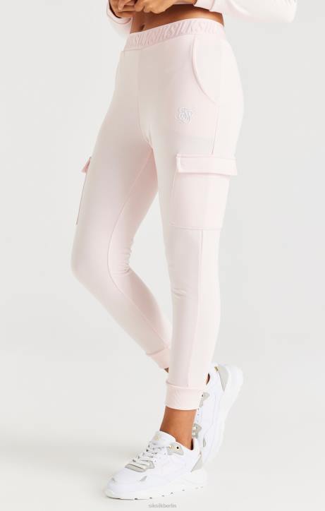 Mädchen SikSilk Cargohose mit Klebeband – rosa Bekleidung J0NL351