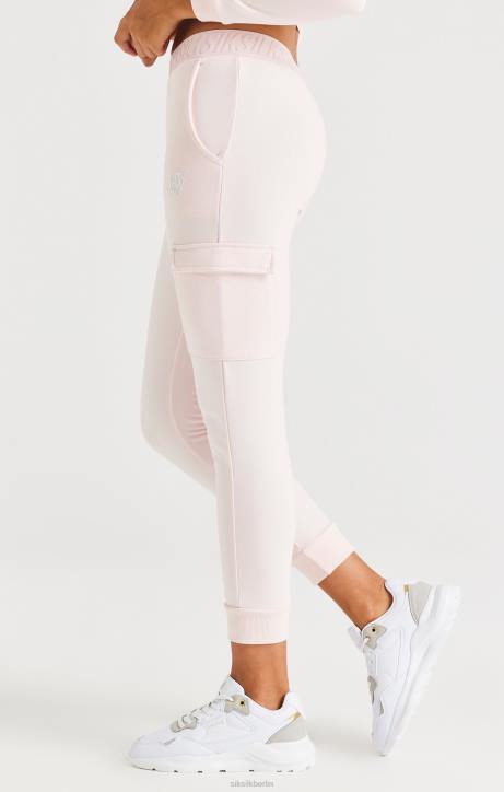 Mädchen SikSilk Cargohose mit Klebeband – rosa Bekleidung J0NL351