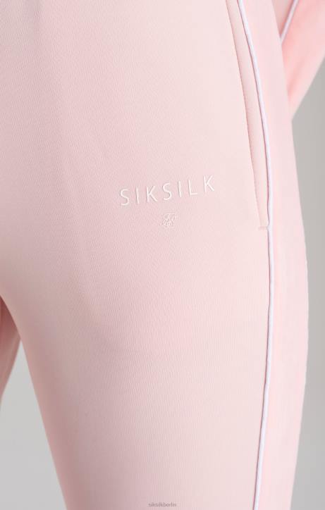 Mädchen SikSilk Rosa Trainingshose mit Veloursband Bekleidung J0NL350