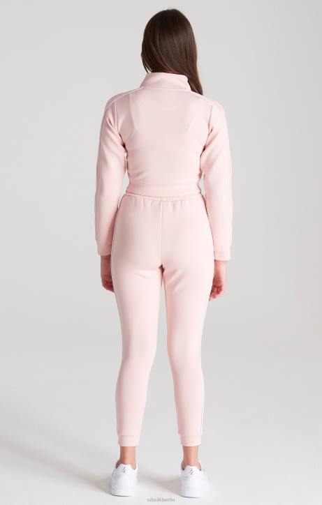 Mädchen SikSilk Rosa Trainingshose mit Veloursband Bekleidung J0NL350