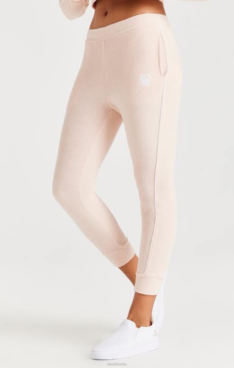 Mädchen SikSilk Frottee-Jogginghose – Rosa Bekleidung J0NL346