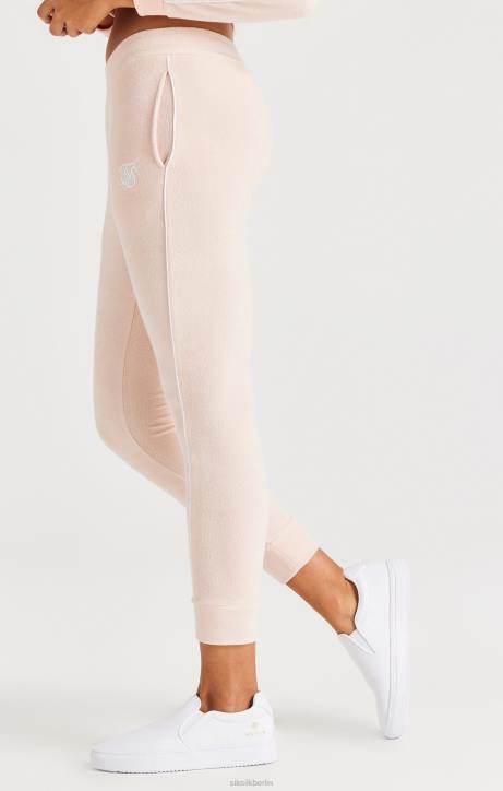 Mädchen SikSilk Frottee-Jogginghose – Rosa Bekleidung J0NL346