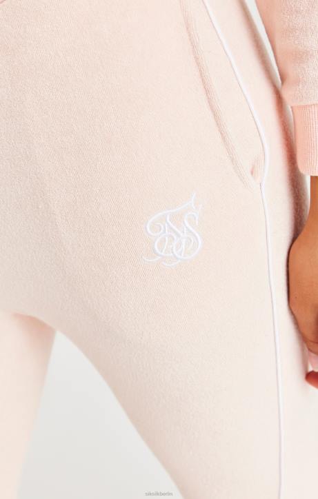 Mädchen SikSilk Frottee-Jogginghose – Rosa Bekleidung J0NL346