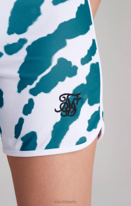 Mädchen SikSilk Weiße Batik-Shorts Bekleidung J0NL358