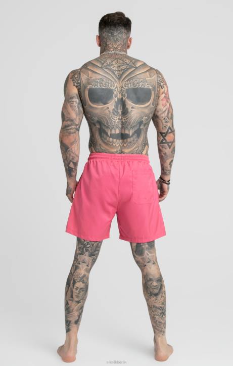 Männer SikSilk Rosa Badeshorts Bekleidung J0NL616