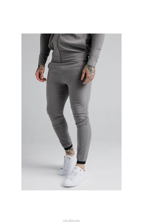 Männer SikSilk Agility-Poly-Ripstop-Trainingshose – Grau Bekleidung J0NL527