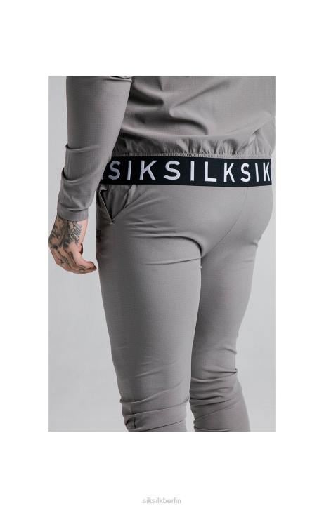 Männer SikSilk Agility-Poly-Ripstop-Trainingshose – Grau Bekleidung J0NL527