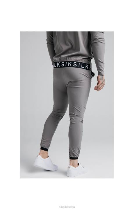 Männer SikSilk Agility-Poly-Ripstop-Trainingshose – Grau Bekleidung J0NL527