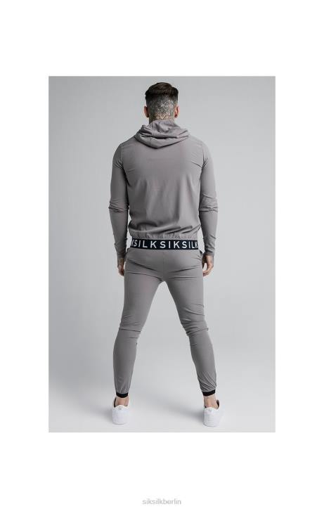 Männer SikSilk Agility-Poly-Ripstop-Trainingshose – Grau Bekleidung J0NL527