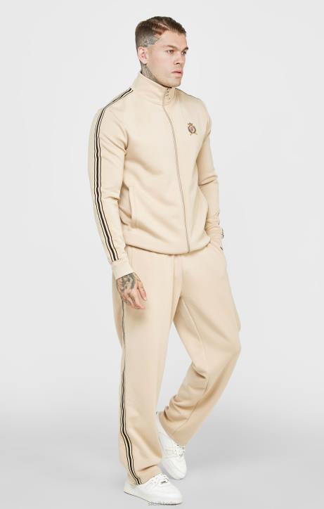 Männer SikSilk Ecrufarbene Hose mit lockerer Passform Bekleidung J0NL528