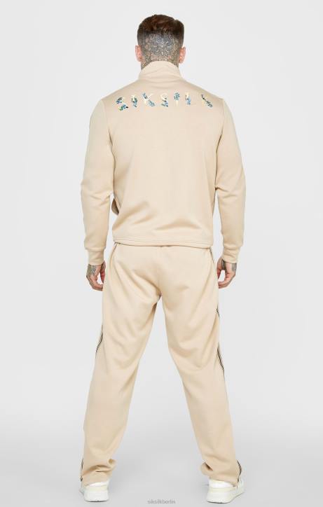 Männer SikSilk Ecrufarbene Hose mit lockerer Passform Bekleidung J0NL528