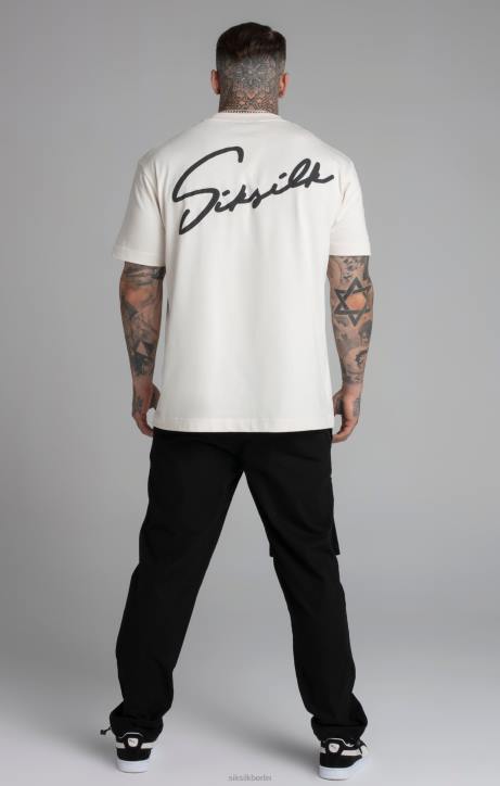Männer SikSilk schwarze Ripstop-Cargohose Bekleidung J0NL512