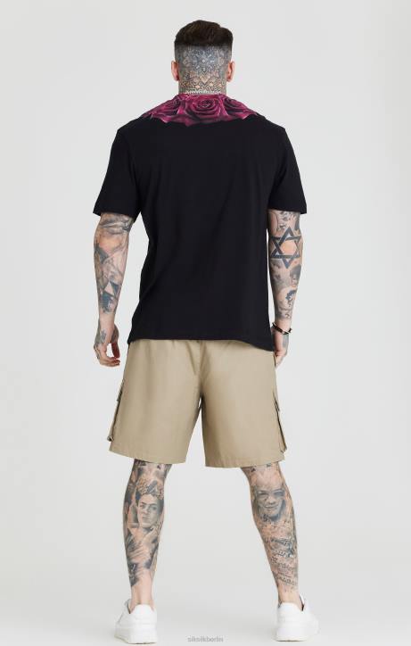 Männer SikSilk Beige Ripstop-Cargoshorts Bekleidung J0NL578