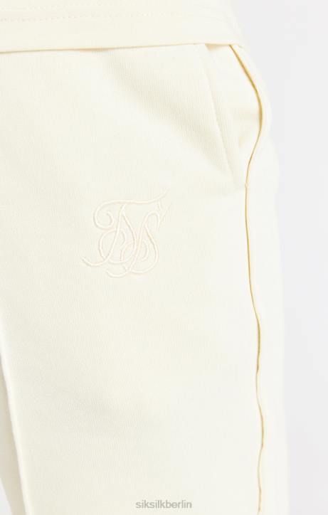 Männer SikSilk Ecru-elegante Shorts Bekleidung J0NL613