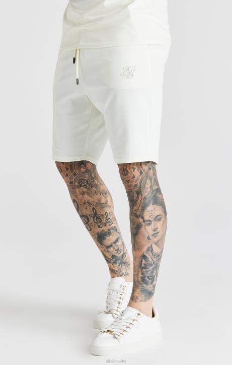 Männer SikSilk Ecrufarbene Tech-Tape-Shorts Bekleidung J0NL606