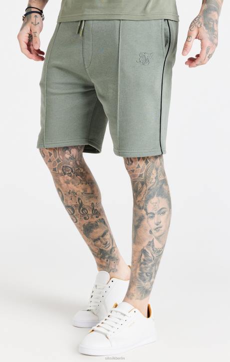 Männer SikSilk Khakifarbene schicke Shorts Bekleidung J0NL612