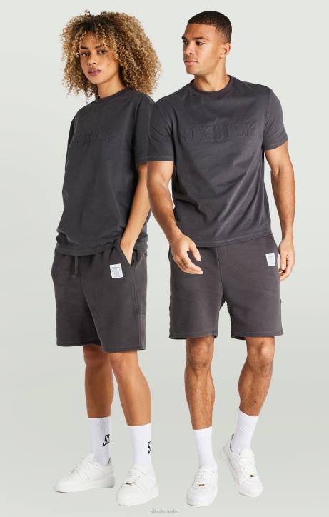 Männer SikSilk Schwarze Foundation-Jogginghose Bekleidung J0NL602